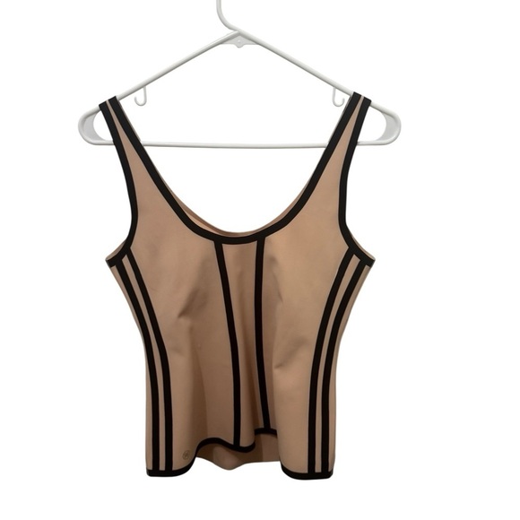 HONEYLOVE Boldness Tank Fig Black Shapewear Waist Cincher Curvy Control Size L - Picture 3 of 4